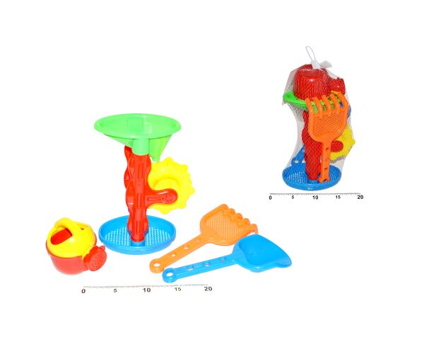 Písek set 22 cm 4 ks