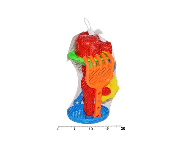Písek set 22 cm 4 ks