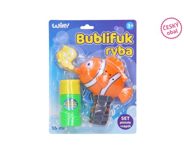 Bublifuk ryba set 55 ml - český obal