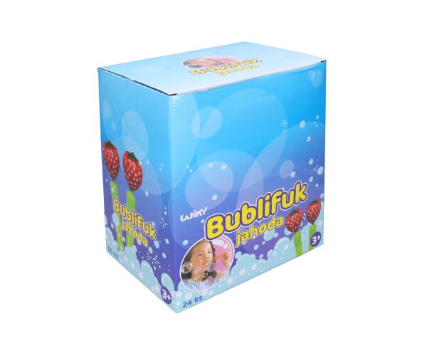 Bublifuk jahoda 60 ml - Český obal