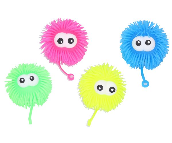 Míček s očima se světelnými efekty 9 cm