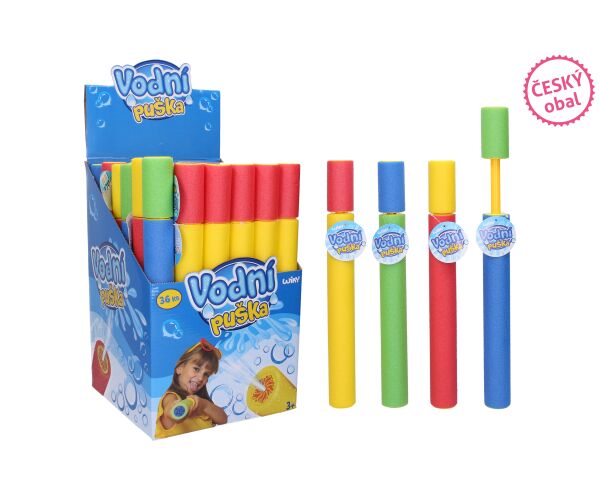 Pistole vodní Eva 37cm tenká - Český obal