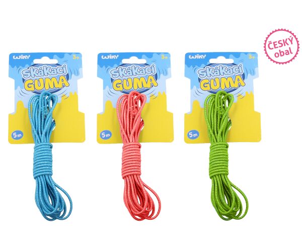 Skákací guma 500 cm - Český obal