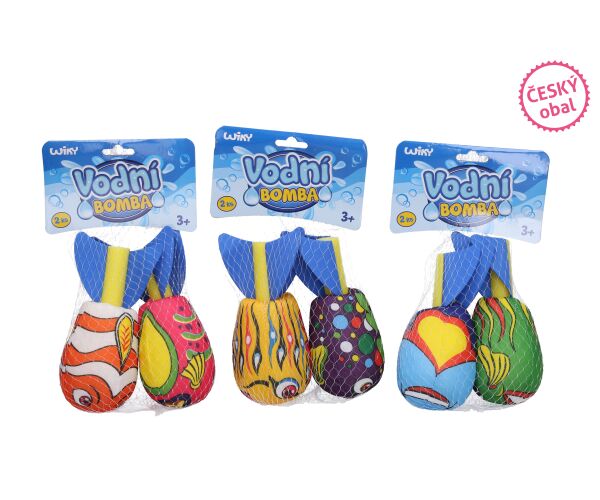 Bomby vodní 2 ks 17 cm - Český obal