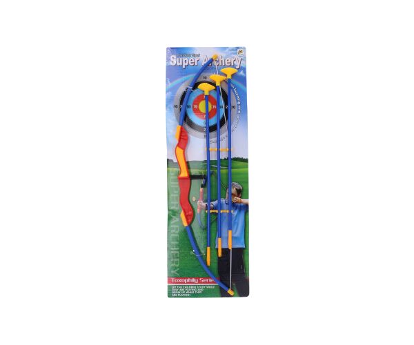 Luk dětský plastový set 58 cm 3 šípy