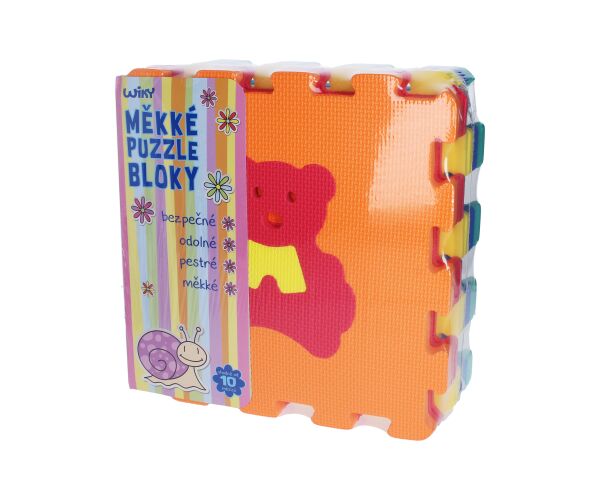 Bloky měkké - Zvířata 10 ks 32x32cm