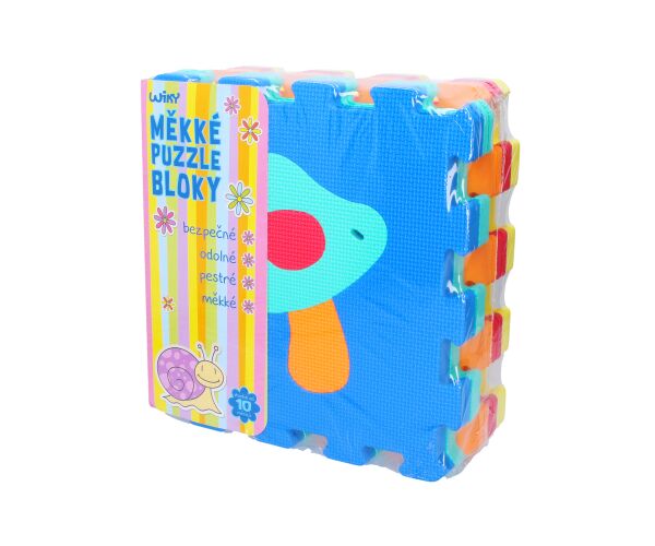 Měkké puzzle bloky OVOCE 32 cm