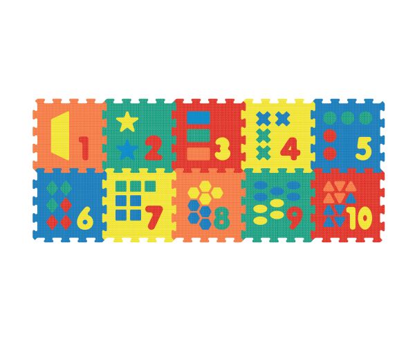 Bloky měkké - Počítání 10 ks