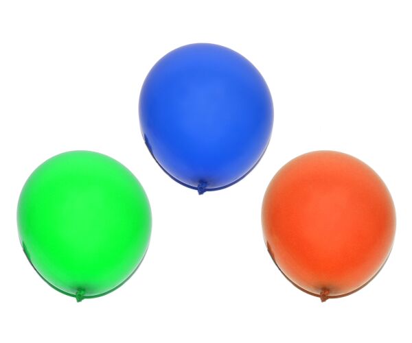 Balónek nafukovací 26cm - sada 10ks, metalický
