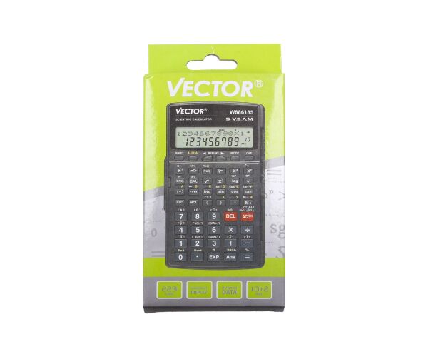 Kalkulačka vědecká VECTOR hranatá