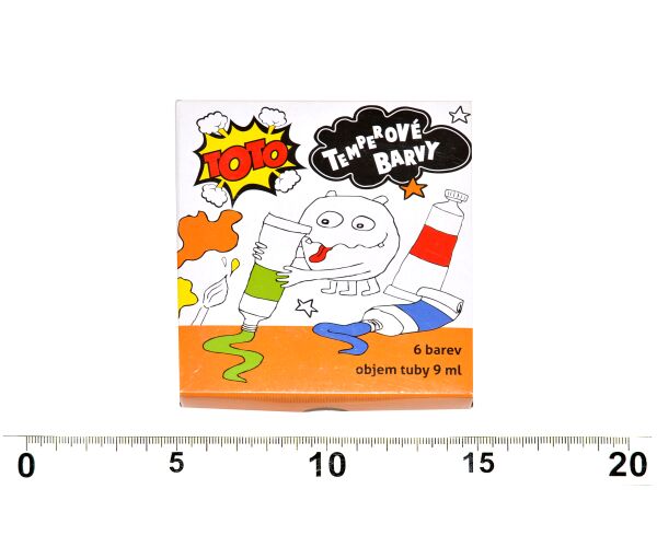 Temperová barva set 6 ks - 9ml