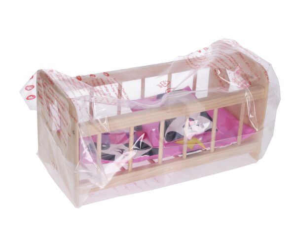 Postýlka pro panenku 30x15 cm
