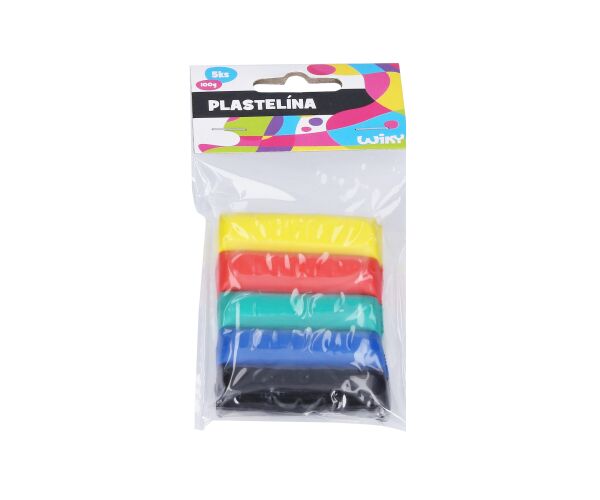 Plastelína 5 ks (100g)
