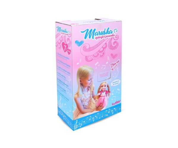 Zpívající panenka Maruška 33 cm - Český obal