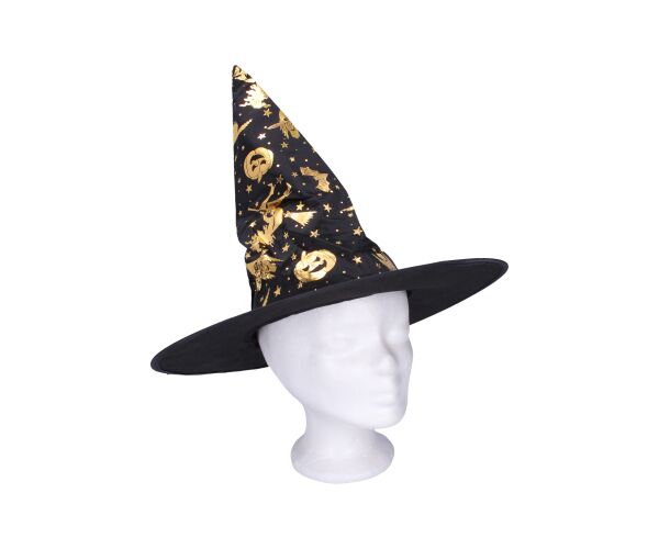 Klobouk čaroděj 38x38 cm