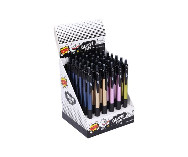 Gelové pero 1,0mm (modrá náplň)