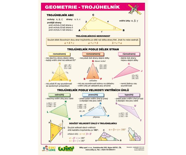 Geometrie - trojúhelník - A4