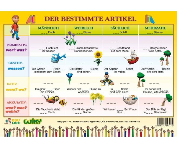 Der bestimmte Artikel - A4