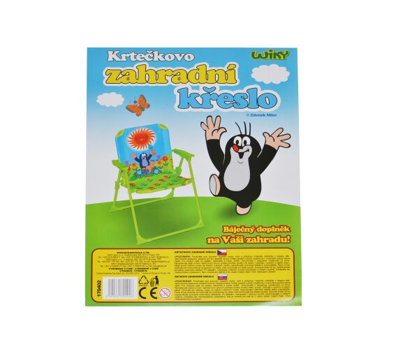 Křeslo zahradní Krtek