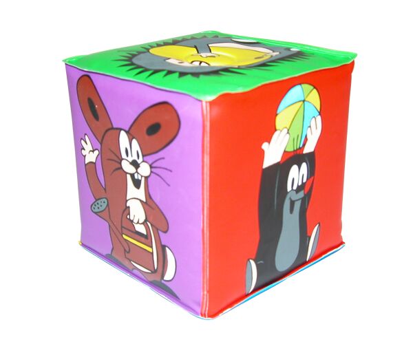 Pískací kostka - Krtek