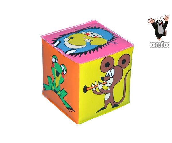 Pískací kostka - Krtek