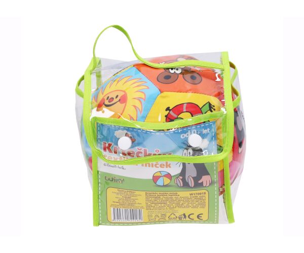 Textilní míček Krtek 15 cm