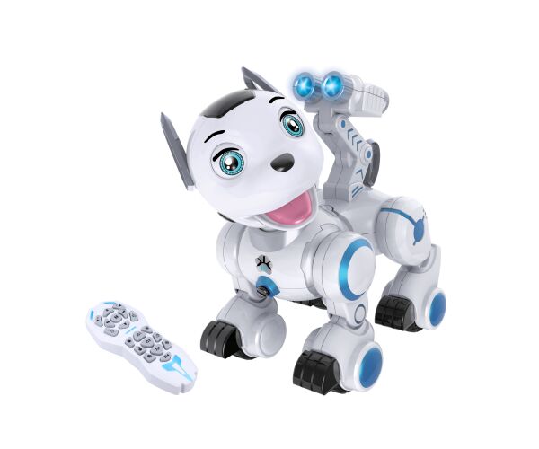 Robotický pes RC světelné a zvukové efekty