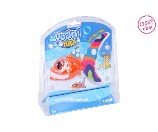 Ryba na potápění svítící piraňa - Český obal