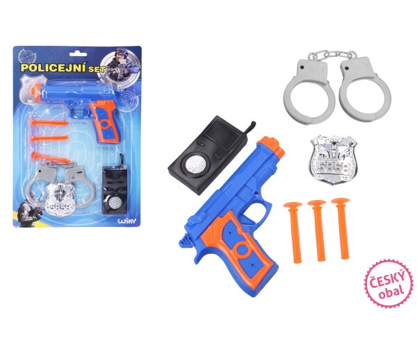 Policejní set se šipkami