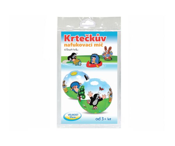 Nafukovací míč Krtek 51 cm