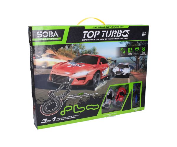 Autodráha policie a zloděj trať 340 cm