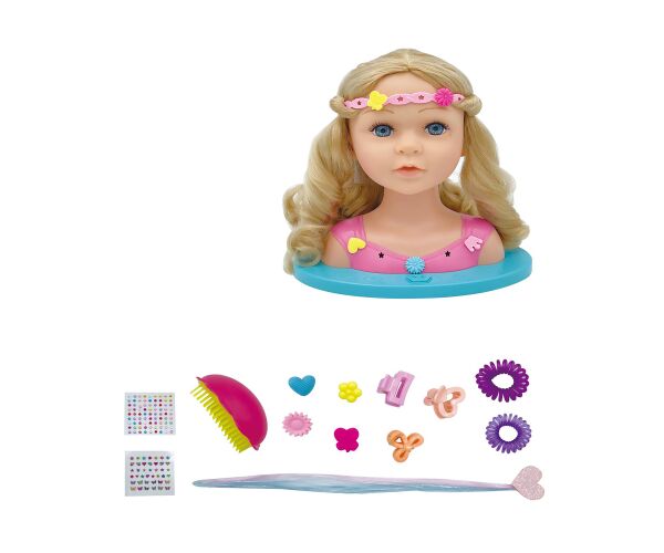 Česací hlava s efekty 24 cm