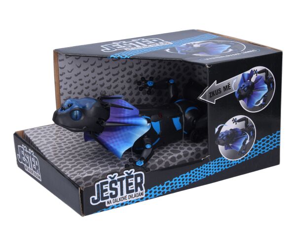 Ještěr s límcem RC 41 cm - Český obal