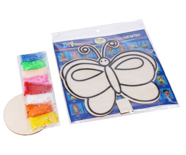 Kreativní set, obrázek + kuličková modelína