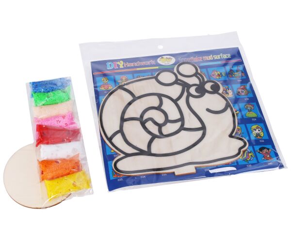 Kreativní set, obrázek + kuličková modelína