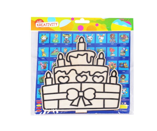 Kreativní set, obrázek + kuličková modelína