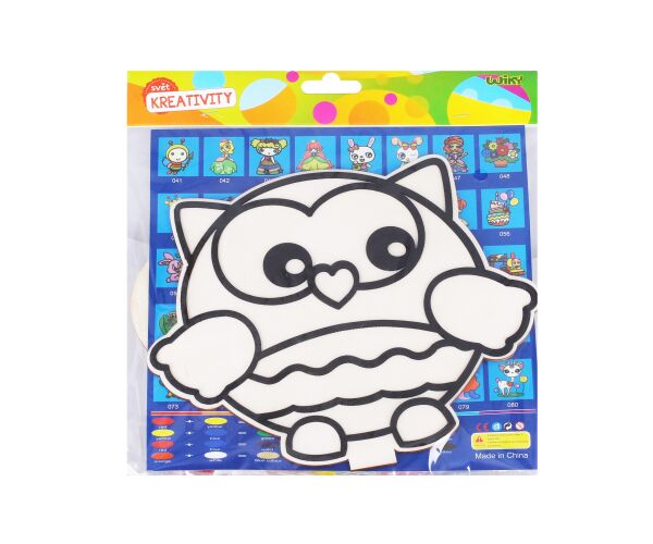 Kreativní set, obrázek + kuličková modelína