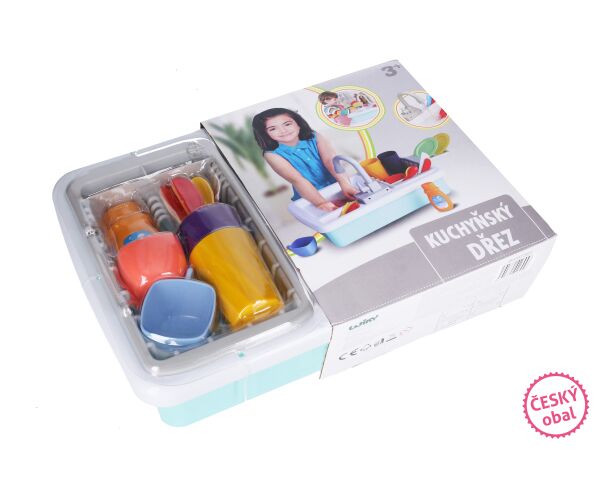 Kuchyňský dřez s výbavou 40 cm - Český obal