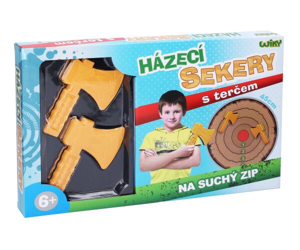 Házecí sekery malé, terč 45 cm