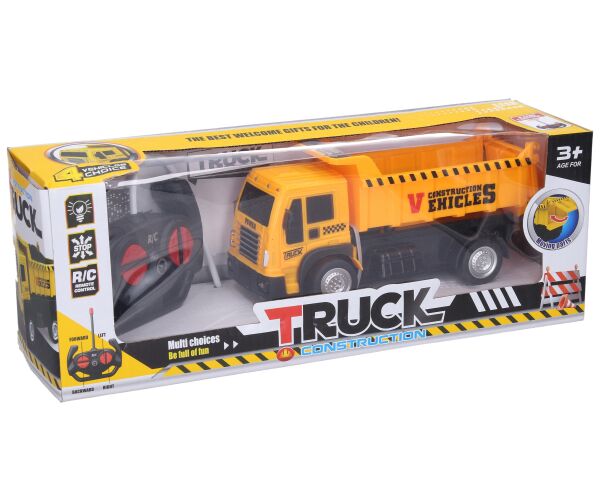 Auto stavební sklápěč RC na dálkové ovládání 19 cm