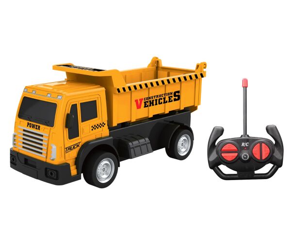 Auto stavební sklápěč RC na dálkové ovládání 19 cm