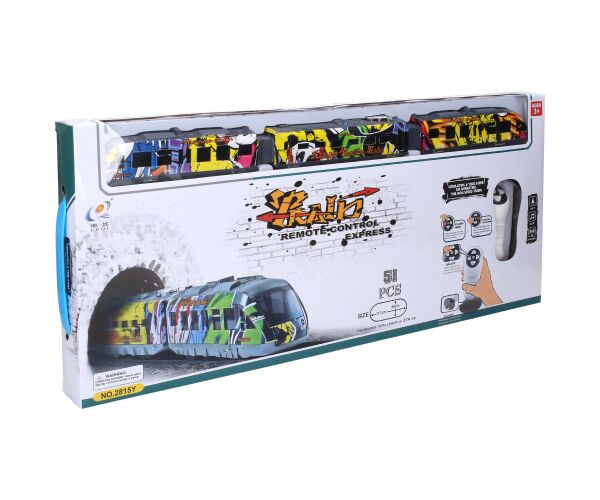 Vlak graffiti set RC 117 x 66 cm