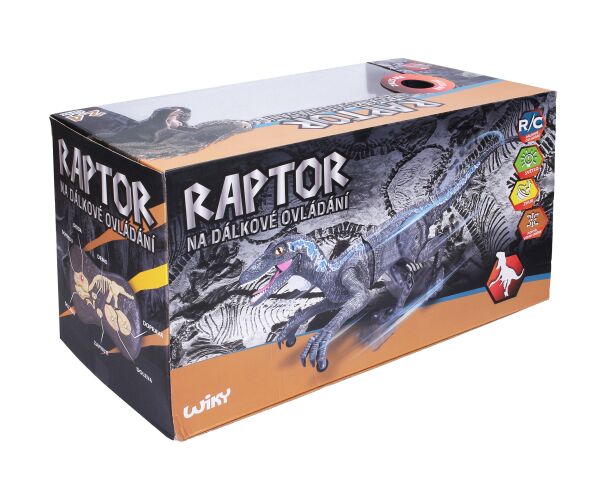 Raptor RC na dálkové ovládání hnědý 45 cm
