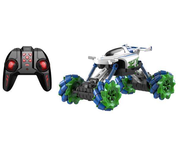 Auto Moon Rover RC na dálkové ovládání 35 cm, zelený