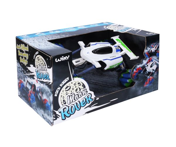 Auto Moon Rover RC na dálkové ovládání 35 cm, zelený