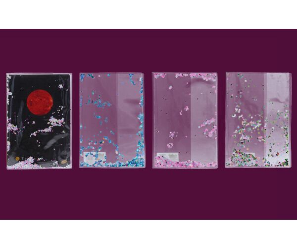 Obal na sešit A4 glitter