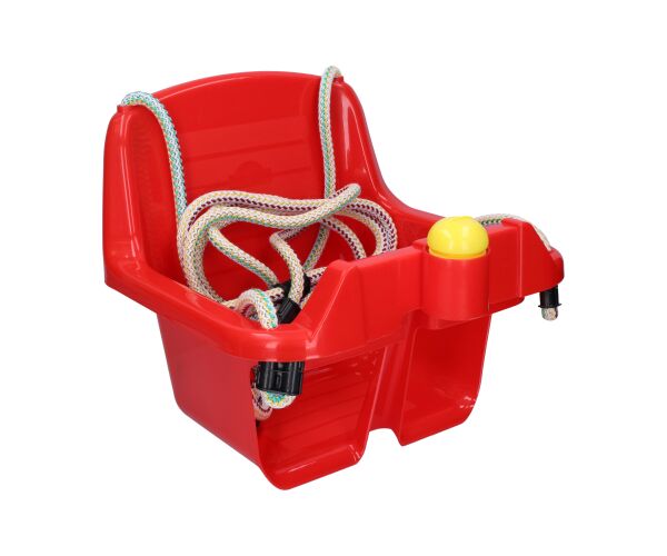 Houpačka dětská plastová červená