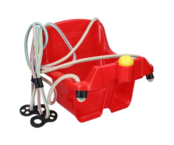 Houpačka dětská plastová červená