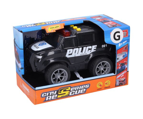Auto policie s efekty 18 cm