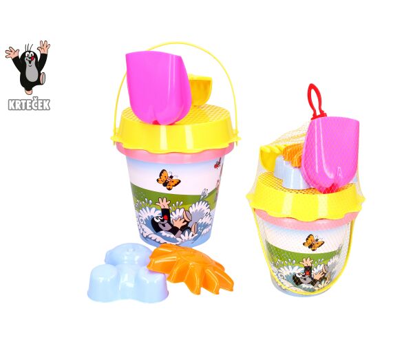 Písek sada Krtek 1,5 L růžová